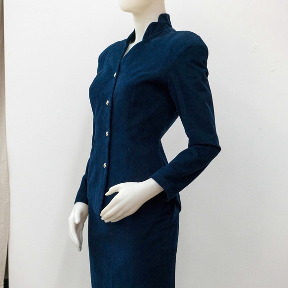 Thierry Mugler ACTIV 2-piece Blazer & Skirt IT42 - Picture 1 of 5